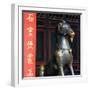 China 10MKm2 Collection - Chinese Statue-Philippe Hugonnard-Framed Photographic Print