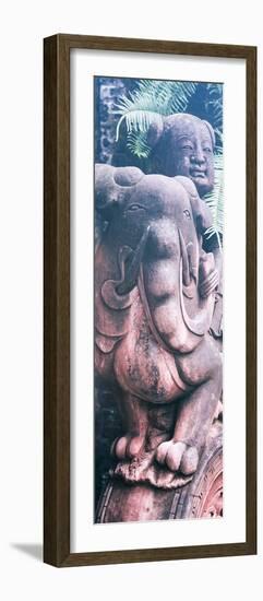 China 10MKm2 Collection - Chinese Statue-Philippe Hugonnard-Framed Photographic Print