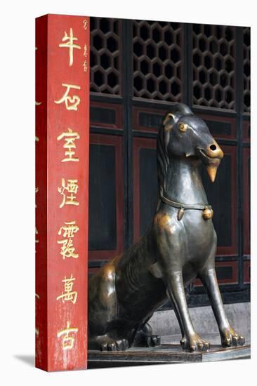 China 10MKm2 Collection - Chinese Statue-Philippe Hugonnard-Stretched Canvas