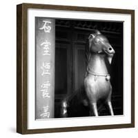 China 10MKm2 Collection - Chinese Statue-Philippe Hugonnard-Framed Photographic Print