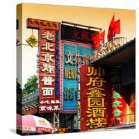 China 10MKm2 Collection - Chinese Street Atmosphere at Sunset-Philippe Hugonnard-Stretched Canvas