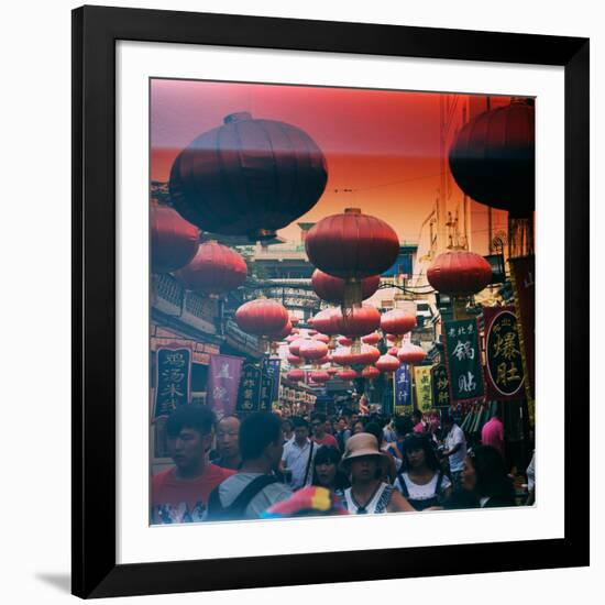 China 10MKm2 Collection - Chinese Street Atmosphere-Philippe Hugonnard-Framed Photographic Print