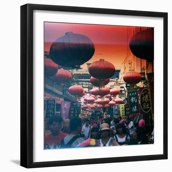 China 10MKm2 Collection - Chinese Street Atmosphere-Philippe Hugonnard-Framed Photographic Print