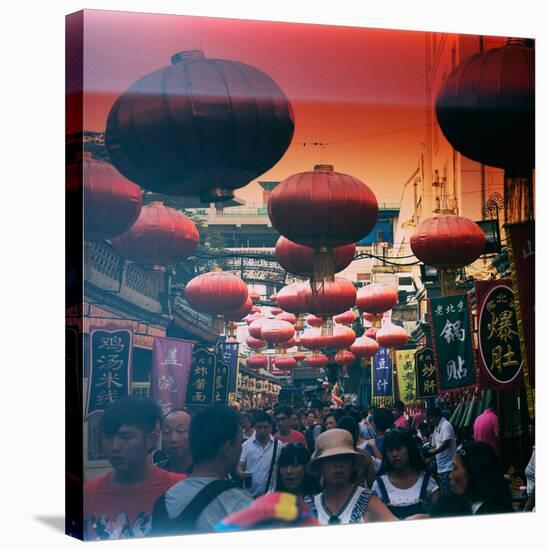 China 10MKm2 Collection - Chinese Street Atmosphere-Philippe Hugonnard-Stretched Canvas