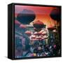 China 10MKm2 Collection - Chinese Street Atmosphere-Philippe Hugonnard-Framed Stretched Canvas