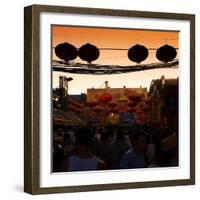 China 10MKm2 Collection - Chinese Street Atmosphere-Philippe Hugonnard-Framed Art Print