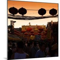 China 10MKm2 Collection - Chinese Street Atmosphere-Philippe Hugonnard-Mounted Art Print