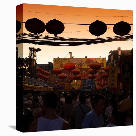 China 10MKm2 Collection - Chinese Street Atmosphere-Philippe Hugonnard-Stretched Canvas