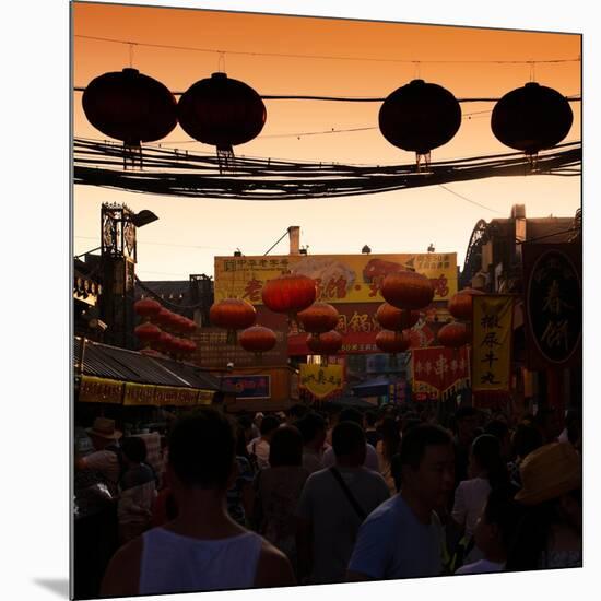 China 10MKm2 Collection - Chinese Street Atmosphere-Philippe Hugonnard-Mounted Art Print