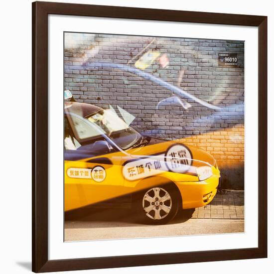 China 10MKm2 Collection - Chinese Taxi-Philippe Hugonnard-Framed Photographic Print