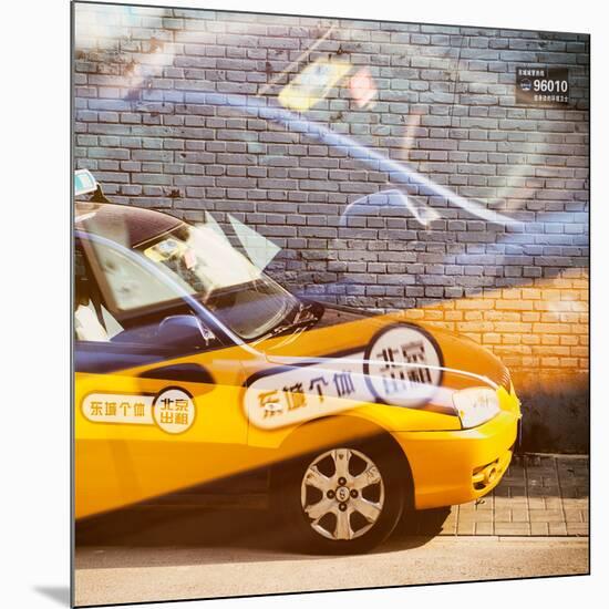 China 10MKm2 Collection - Chinese Taxi-Philippe Hugonnard-Mounted Photographic Print