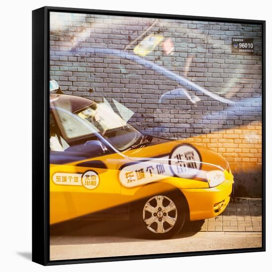 China 10MKm2 Collection - Chinese Taxi-Philippe Hugonnard-Framed Stretched Canvas
