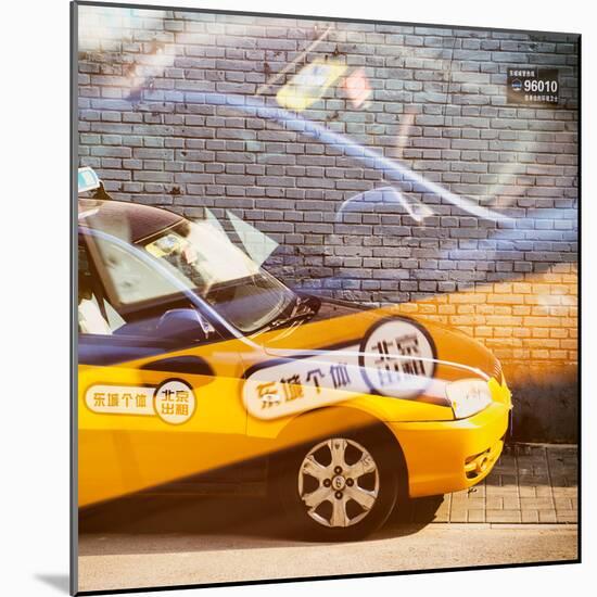 China 10MKm2 Collection - Chinese Taxi-Philippe Hugonnard-Mounted Photographic Print