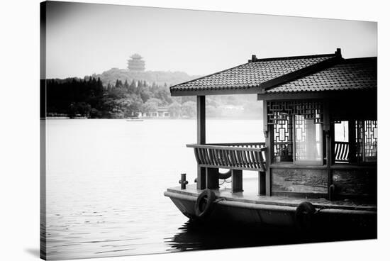 China 10MKm2 Collection - Chinese Traditional Boat-Philippe Hugonnard-Stretched Canvas