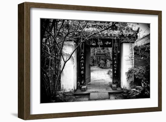 China 10MKm2 Collection - Chinese Traditional Door entry-Philippe Hugonnard-Framed Photographic Print