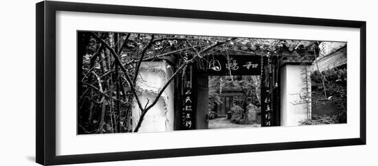 China 10MKm2 Collection - Chinese Traditional Door entry-Philippe Hugonnard-Framed Photographic Print