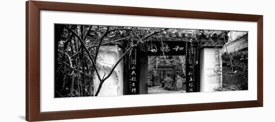 China 10MKm2 Collection - Chinese Traditional Door entry-Philippe Hugonnard-Framed Photographic Print