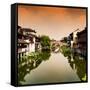 China 10MKm2 Collection - Chinese Water Town-Philippe Hugonnard-Framed Stretched Canvas