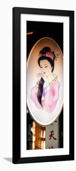 China 10MKm2 Collection - Chinese Woman Sign-Philippe Hugonnard-Framed Photographic Print