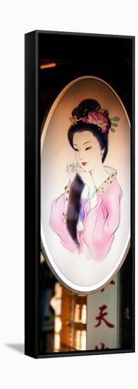 China 10MKm2 Collection - Chinese Woman Sign-Philippe Hugonnard-Framed Stretched Canvas