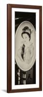 China 10MKm2 Collection - Chinese Woman Sign-Philippe Hugonnard-Framed Photographic Print