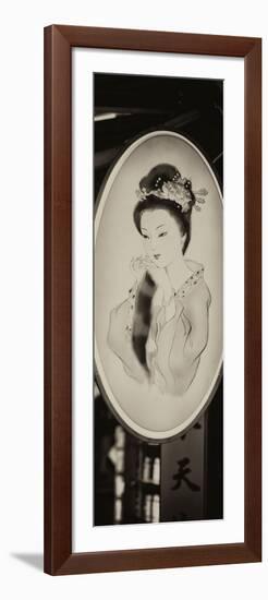 China 10MKm2 Collection - Chinese Woman Sign-Philippe Hugonnard-Framed Photographic Print