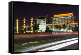 China 10MKm2 Collection - City Lights - Xi'an City-Philippe Hugonnard-Framed Stretched Canvas