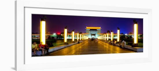 China 10MKm2 Collection - City Lights - Xi'an City-Philippe Hugonnard-Framed Photographic Print