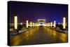 China 10MKm2 Collection - City Lights - Xi'an City-Philippe Hugonnard-Stretched Canvas