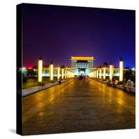 China 10MKm2 Collection - City Lights - Xi'an City-Philippe Hugonnard-Stretched Canvas