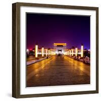 China 10MKm2 Collection - City Lights - Xi'an City-Philippe Hugonnard-Framed Photographic Print