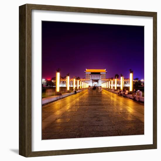 China 10MKm2 Collection - City Lights - Xi'an City-Philippe Hugonnard-Framed Photographic Print