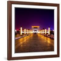 China 10MKm2 Collection - City Lights - Xi'an City-Philippe Hugonnard-Framed Photographic Print