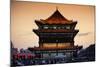 China 10MKm2 Collection - City Night Xi'an-Philippe Hugonnard-Mounted Photographic Print