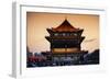 China 10MKm2 Collection - City Night Xi'an-Philippe Hugonnard-Framed Photographic Print