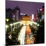 China 10MKm2 Collection - City Night Xi'an-Philippe Hugonnard-Mounted Photographic Print