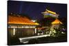 China 10MKm2 Collection - City Night Xi'an-Philippe Hugonnard-Stretched Canvas