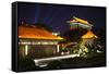 China 10MKm2 Collection - City Night Xi'an-Philippe Hugonnard-Framed Stretched Canvas