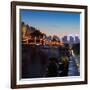 China 10MKm2 Collection - City Night Xi'an-Philippe Hugonnard-Framed Photographic Print