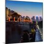 China 10MKm2 Collection - City Night Xi'an-Philippe Hugonnard-Mounted Photographic Print