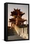 China 10MKm2 Collection - City Walls at sunset - Xi'an City-Philippe Hugonnard-Framed Stretched Canvas