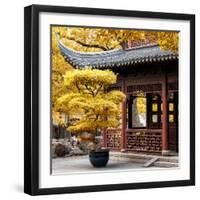 China 10MKm2 Collection - Classical Chinese Pavilion in Autumn-Philippe Hugonnard-Framed Photographic Print