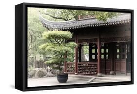 China 10MKm2 Collection - Classical Chinese Pavilion-Philippe Hugonnard-Framed Stretched Canvas