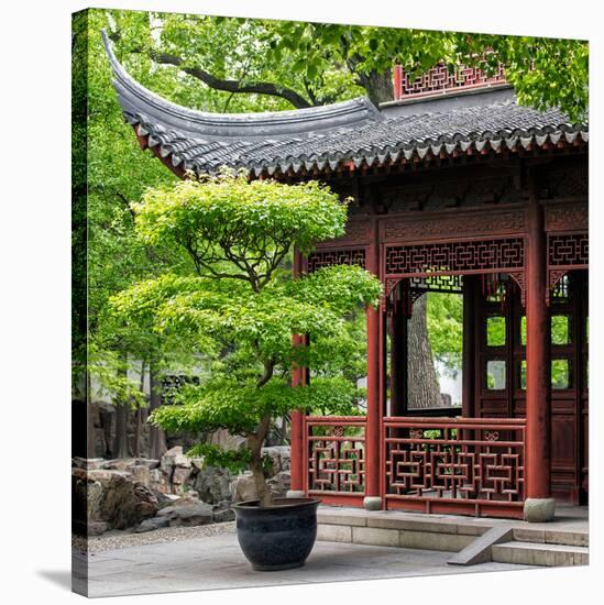 China 10MKm2 Collection - Classical Chinese Pavilion-Philippe Hugonnard-Stretched Canvas