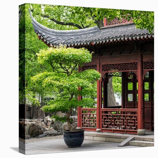 China 10MKm2 Collection - Classical Chinese Pavilion-Philippe Hugonnard-Stretched Canvas