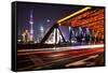 China 10MKm2 Collection - Colorful Garden Bridge - Shanghai-Philippe Hugonnard-Framed Stretched Canvas