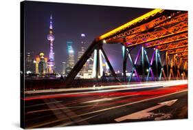 China 10MKm2 Collection - Colorful Garden Bridge - Shanghai-Philippe Hugonnard-Stretched Canvas