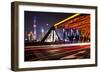 China 10MKm2 Collection - Colorful Garden Bridge - Shanghai-Philippe Hugonnard-Framed Photographic Print