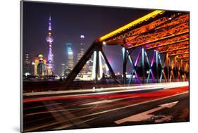 China 10MKm2 Collection - Colorful Garden Bridge - Shanghai-Philippe Hugonnard-Mounted Photographic Print