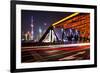 China 10MKm2 Collection - Colorful Garden Bridge - Shanghai-Philippe Hugonnard-Framed Photographic Print